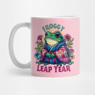 Froggy leap year Mug